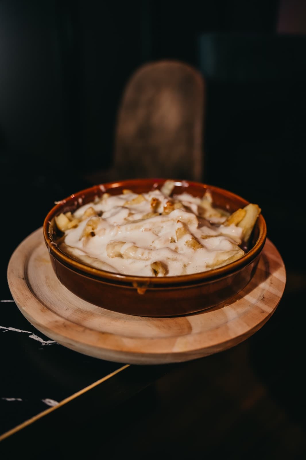 Patatas 4 quesos