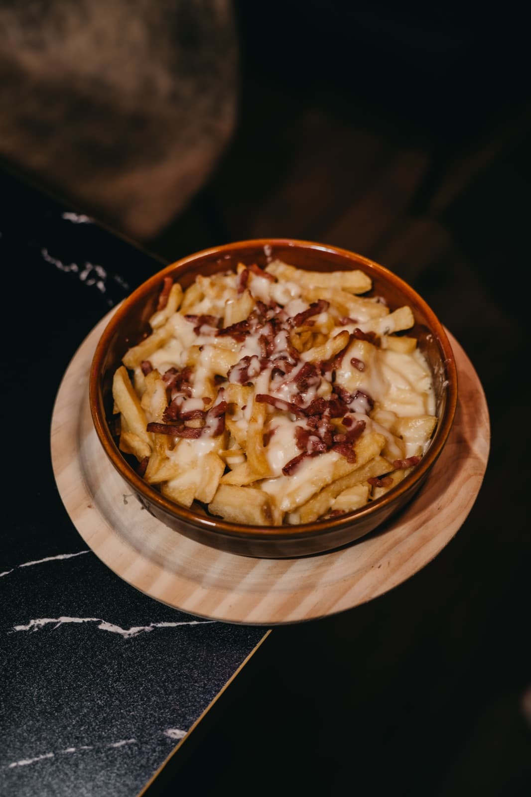 Patatas cheddar & bacon